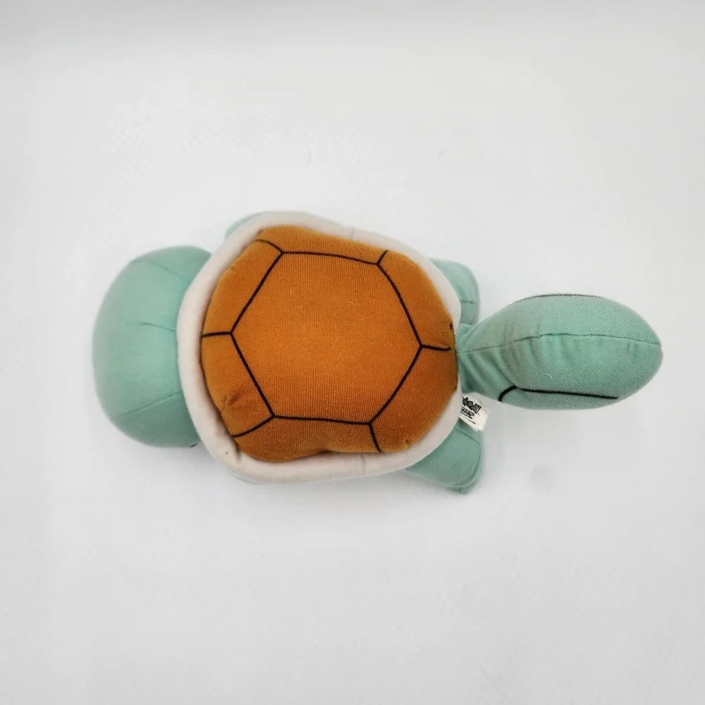 Pokemon Squirtle Plush Turtle 2008 Nintendo Diamond and Pearl Stuffed Animal 9